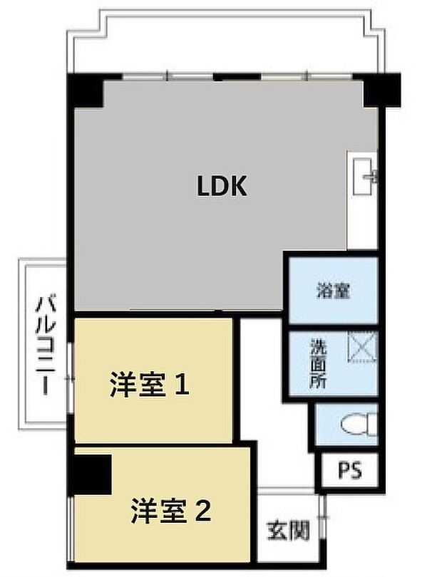 ストーク高田馬場(2LDK) 4階/401の内観