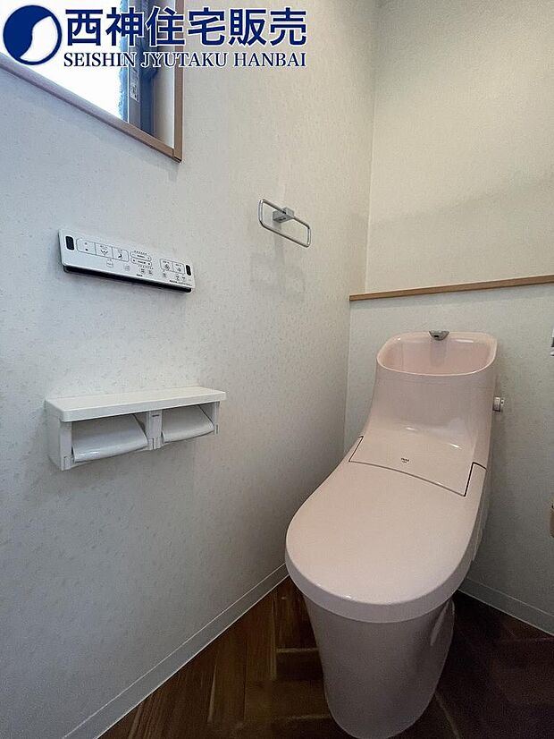トイレもハウスクリーニングされております。現地（2024年3月28日）撮影