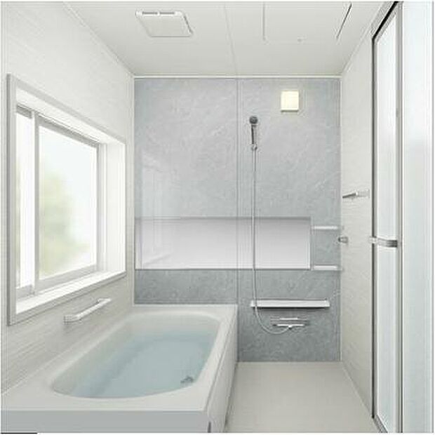 【交換予定写真】お風呂はハウステック社製の１坪サイズに新品交換致します。お掃除しやすい設計ですバス/シャワー