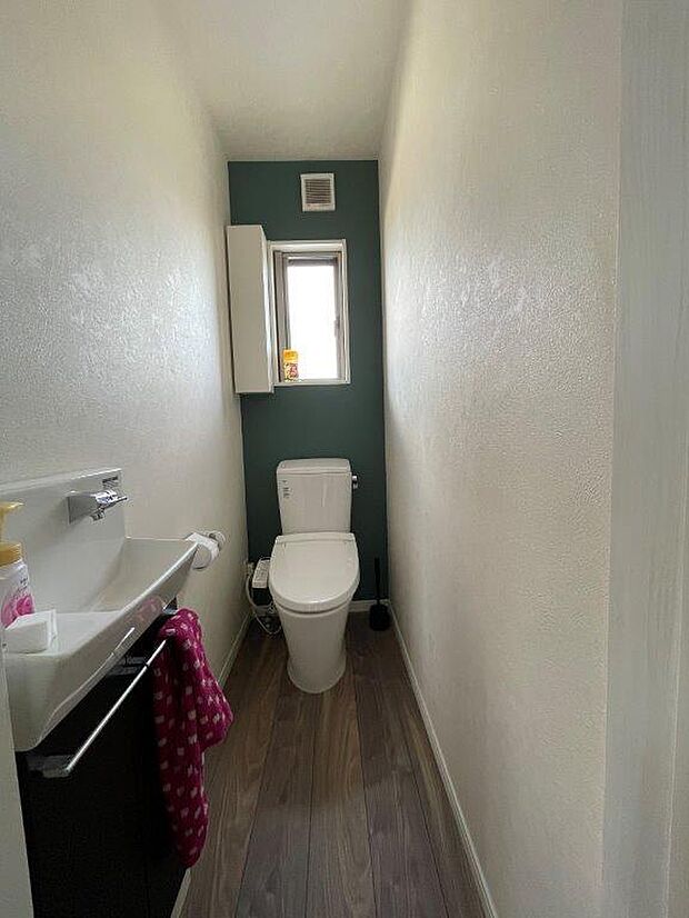 1階と2階にトイレがあるので便利です。