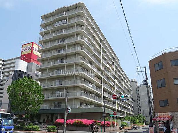 新大阪第2スカイハイツの外観（北西側から）