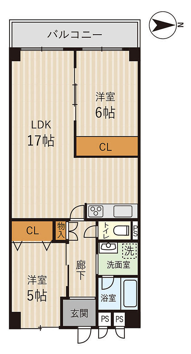 シャルマンコーポ塚本(2LDK) 7階のその他画像