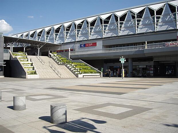 守谷駅（3400m）