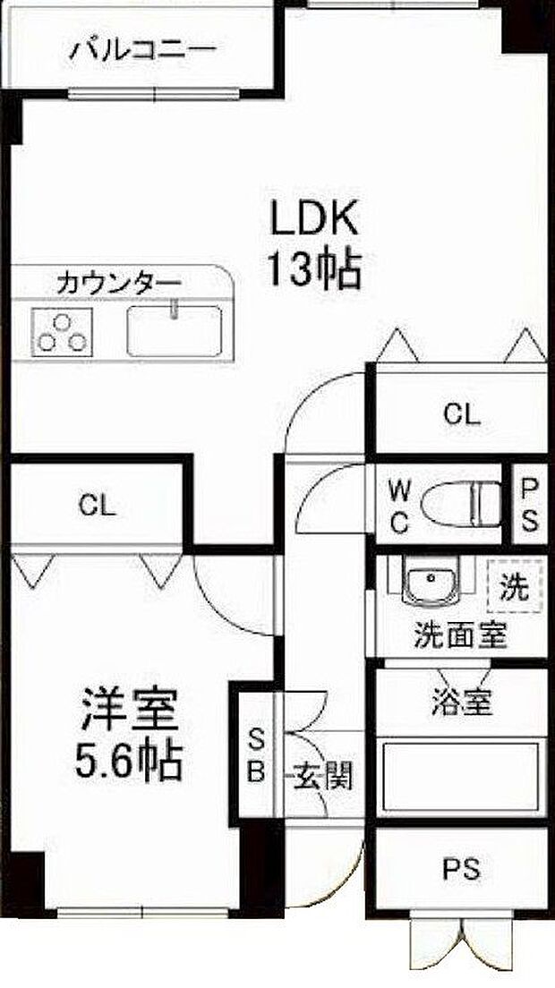 メゾン碧荘(1LDK) 3階の間取り図