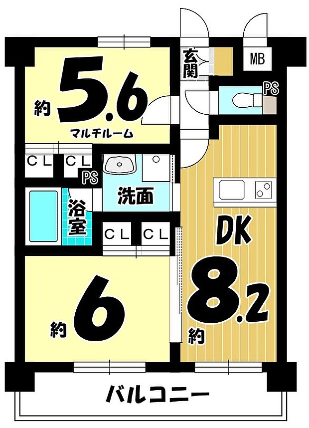 エステムプラザ京都河原町通(1SDK) 3階の間取り図