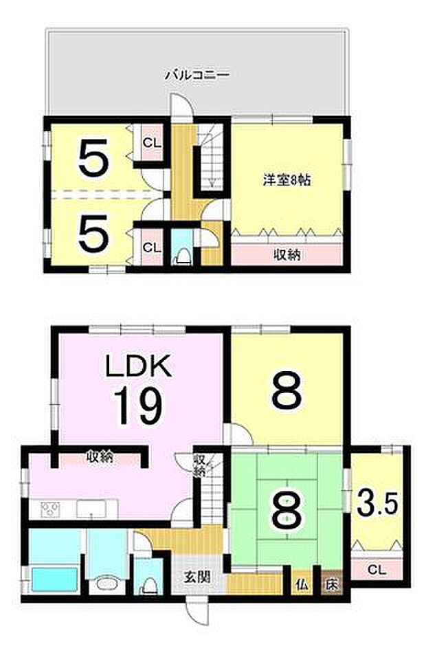 【間取り】6LDK