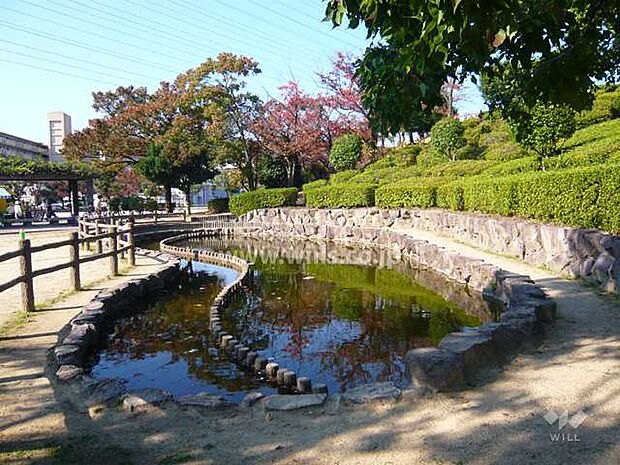 上の池公園の外観