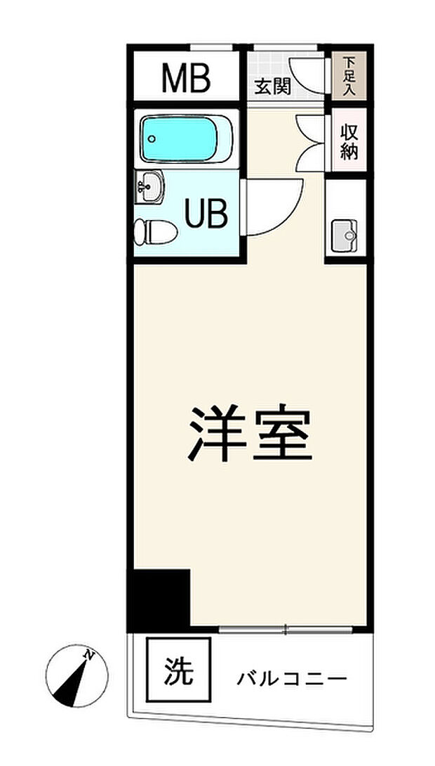 ＴＯＰ成城学園(1R) 3階の内観