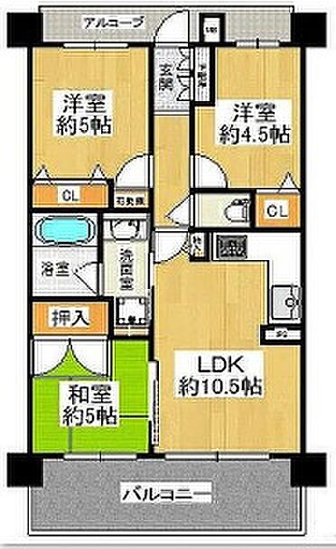 エスリード小阪駅前(3LDK) 11階/オートロック／駅近／リノベ済の間取り図