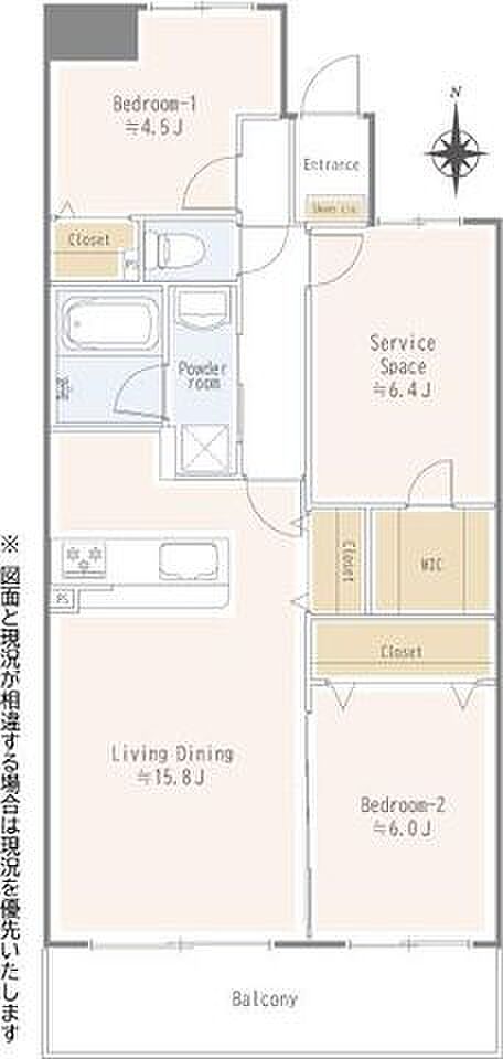 広々リビングと3つの個室。プライベートな空間と家族団らんの空間をセパレート。集中もリラックスもできる住空間で充実した暮らしをお届けします。