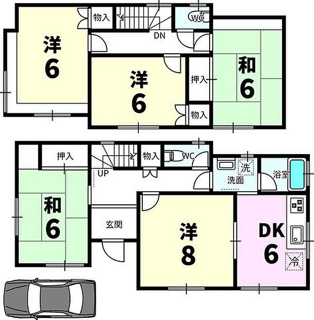 加古川市別府町新野辺北町(5DK)の内観