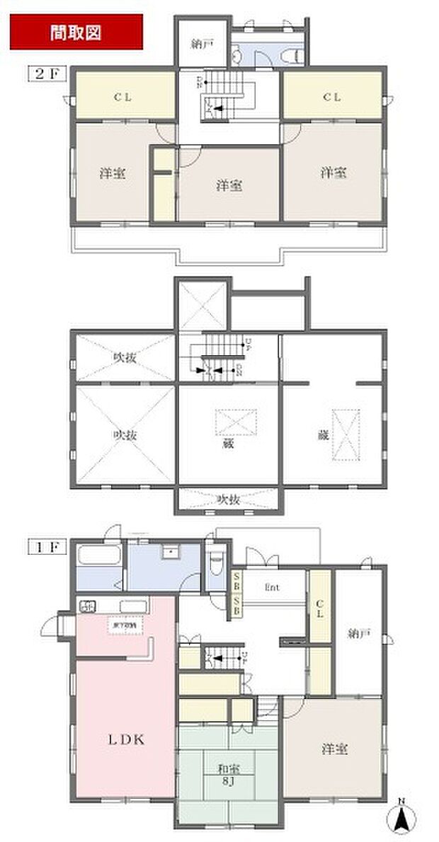 春日部市藤塚　中古戸建(5LDK)のその他画像