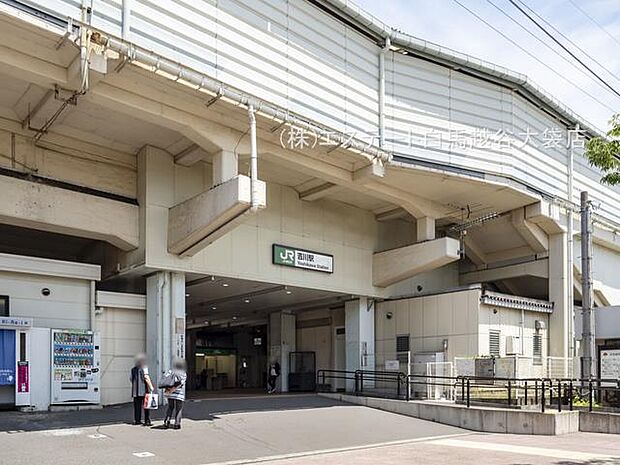 JR武蔵野瀬「吉川」駅（998m）