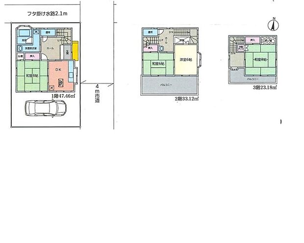 吉川市保　中古戸建(4DK)の内観