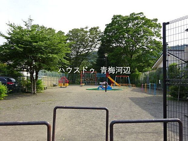 大柳児童遊園『青梅三慶病院』のすぐ近くの公園です 290m