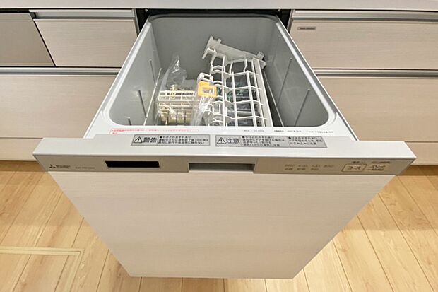 （食器洗浄乾燥機）家事の負担を軽減する食洗機付き！