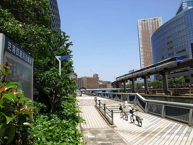 芝浦西運河円緑地