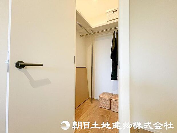 各お部屋に収納スペースがあり、お部屋の中をスッキリ片付けられますね