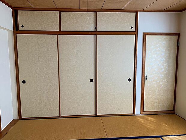 「和室」■押入付きでお布団などを収納でき、お部屋を広くお使い頂けます♪