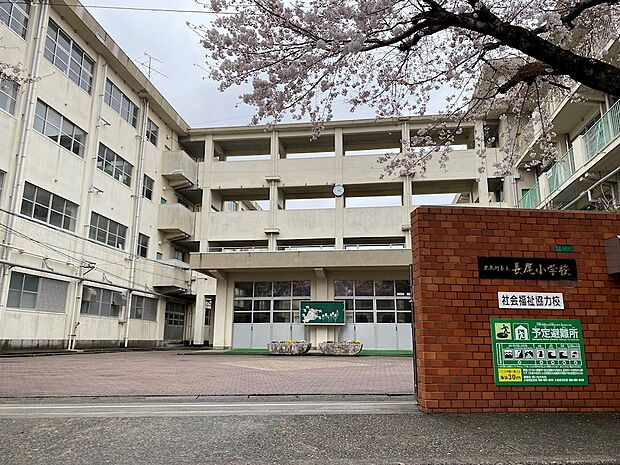 福岡市立長尾小学校（596m）