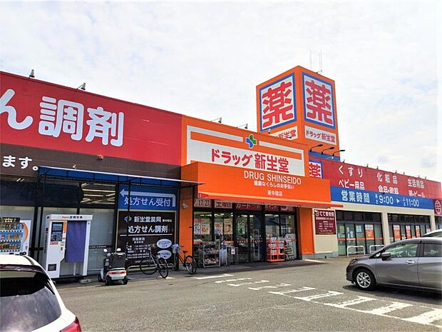 ドラッグ新生堂 東中間店（1137m）