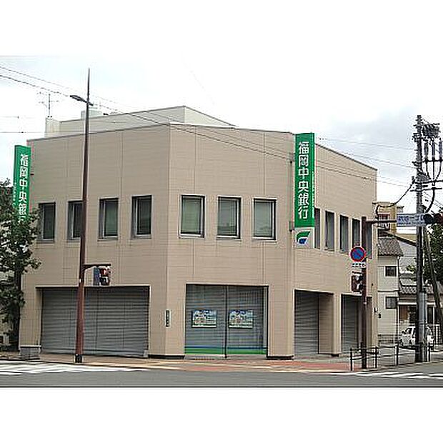 福岡中央銀行戸畑支店（531m）