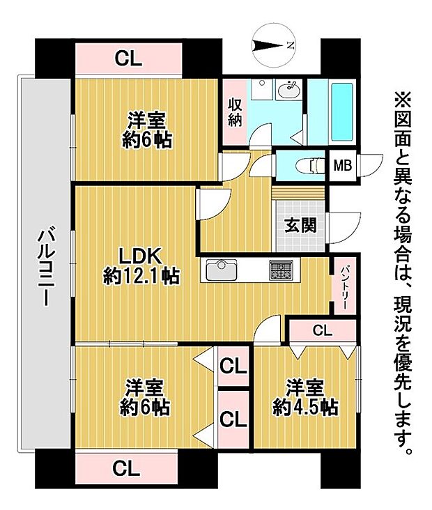 オールフローリングでお掃除や模様替えも楽ラクです