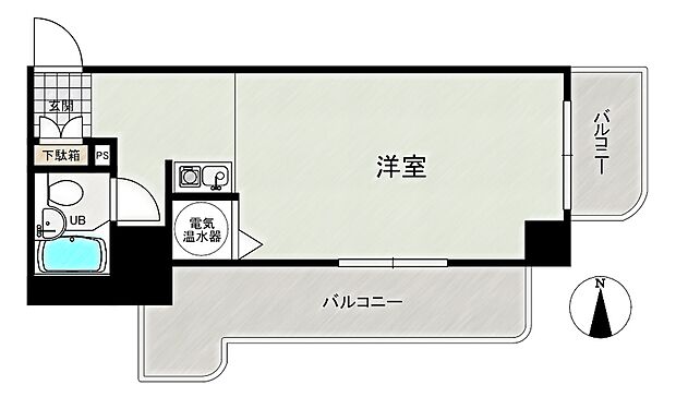 藤和シティコーポ新大阪(1R) 6階の内観