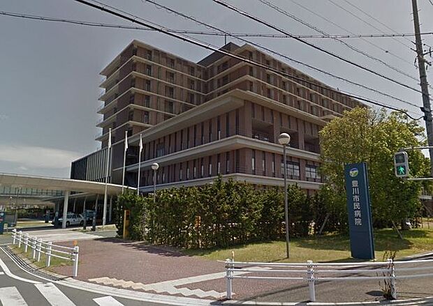 豊川市民病院 250m