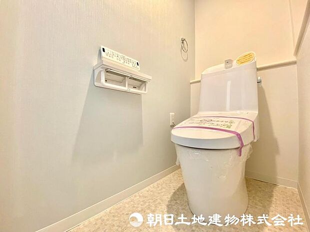 落ち着いた空間で安らぎのひとときをお過ごしいただける清潔感溢れるトイレです。