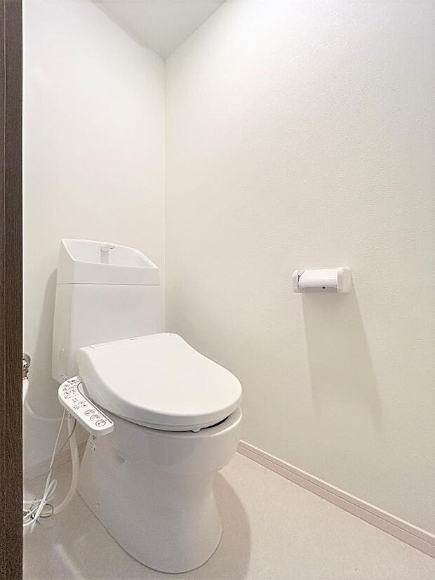 【リフォーム済】トイレは新品に交換しました。