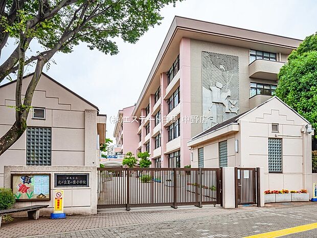 練馬区立光が丘夏の雲小学校（70m）