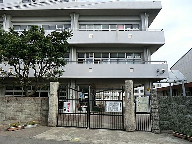 小学校 160m 横浜市立生麦小学校