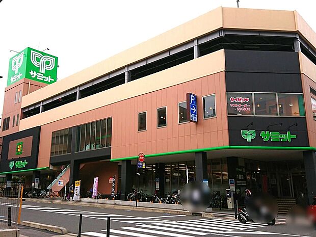 スーパー 190m サミットストア藤沢駅北口店
