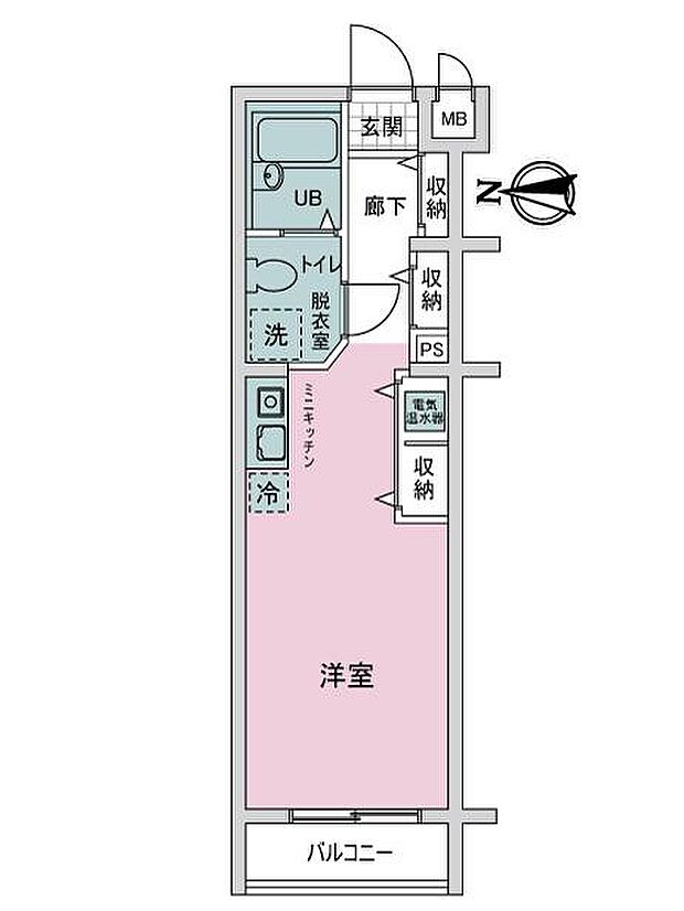 エテルノ浅草橋(1R) 1階の内観