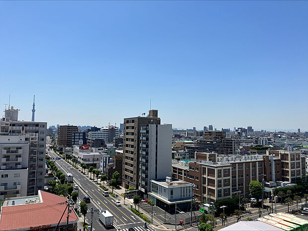 南西バルコニーからの眺望/眺望は永続的に保証されるものではございません