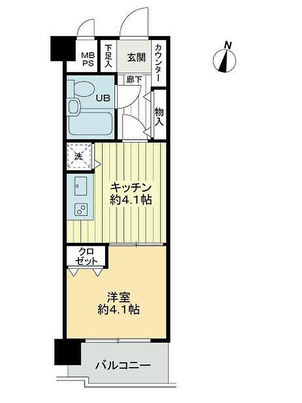 ライオンズマンション西新井第5(1K) 2階の内観