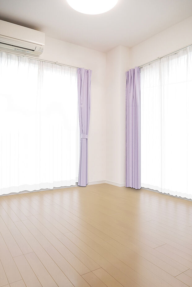 洋室2は結露防止のため二重窓仕様です（写真はＣＧで作成したリフォームイメージです）