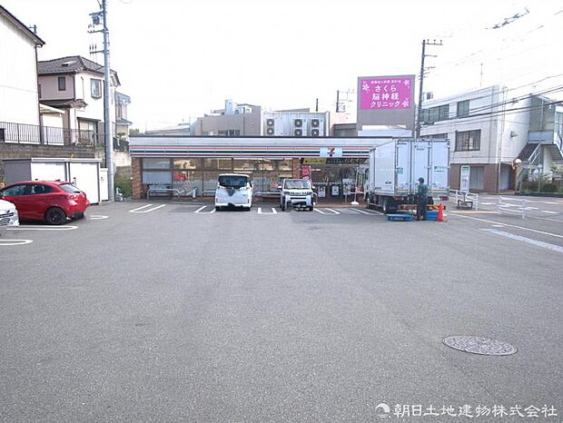 セブン-イレブン 横浜栄長沼町店　約1900ｍ　24時間営業のコンビニです。