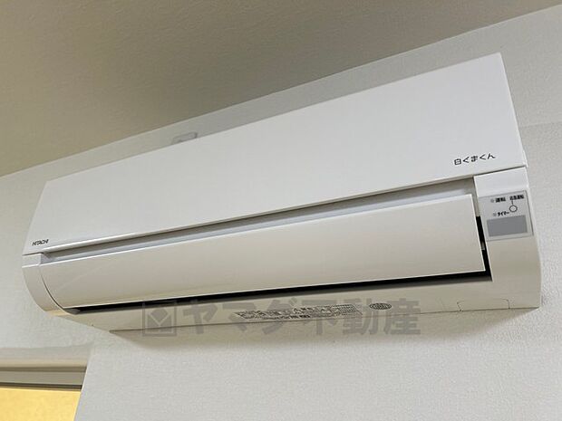 LDKと7帖の洋室にはエアコンを設置しています。全居室エアコン設置が可能です＾＾1年中快適に過ごせる空間作りができますね。