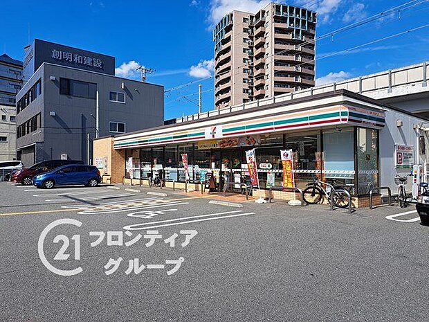 セブンイレブン大阪桑津1丁目店 徒歩7分。 550m