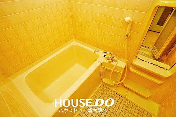 ■水垢やカビがついても手入れがしやすいタイル張りの浴室です！