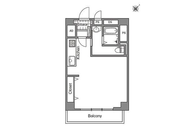 亀有ローズマンション(1R) 4階/403の内観