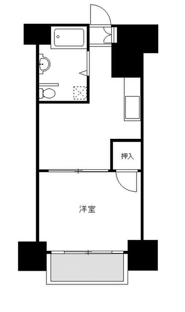 目黒新橋マンション(1DK) 2階の内観