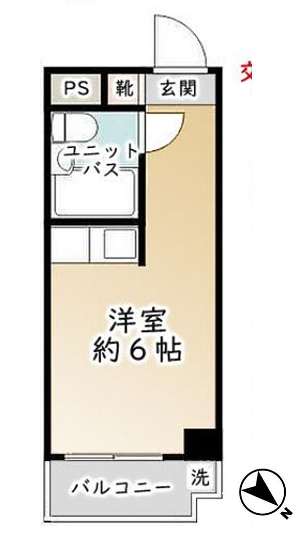 新大塚タウンプラザ(1R) 3階の内観