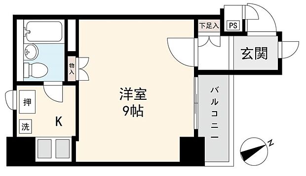 藤和上野コープ(1K) 5階の内観