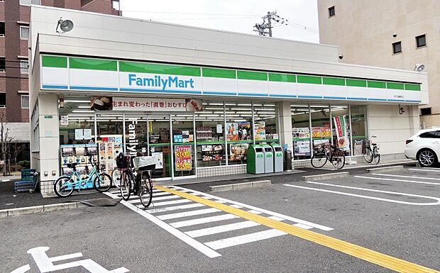 ファミリーマート阿倍野元町店まで徒歩約６分