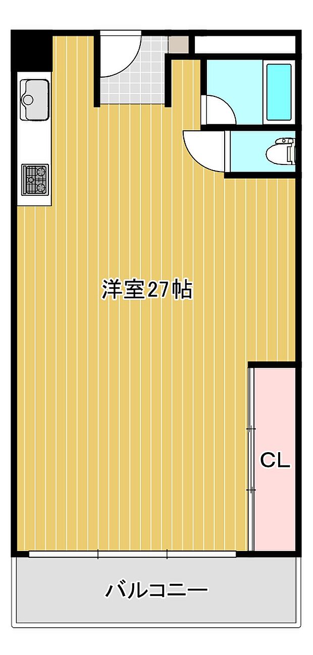 ニュー北加賀屋マンション(1R) 5階の間取り図