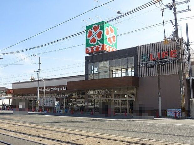 ライフ玉出東店まで徒歩約８分