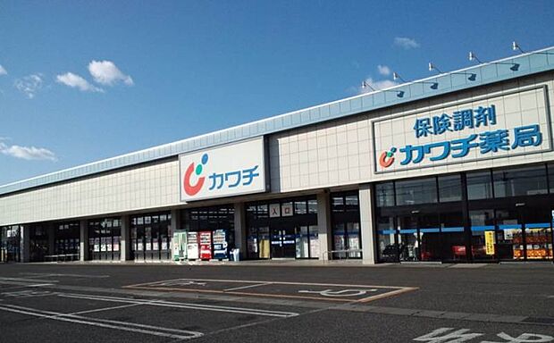 カワチ薬品自治医大店 850m日用品から食品まで品揃え豊富です。日替わり特売もあり、地元民には欠かせないスーパーです♪